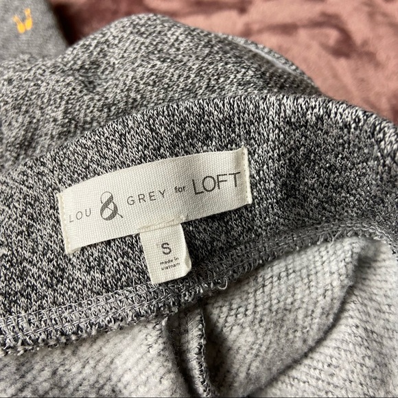 ❤️💔💘 Lou & Grey for Loft Valentine’s Day Themed Joggers Sweatpants Small 😍🥂 - Picture 5 of 11